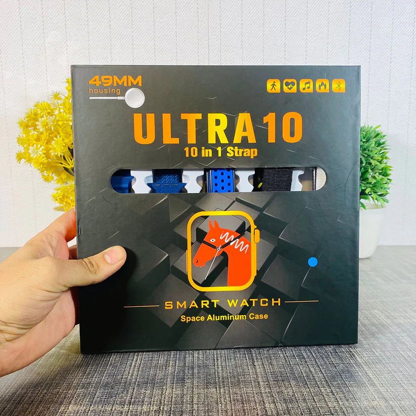 Ultra 10 in 1 Straps Smart Watch