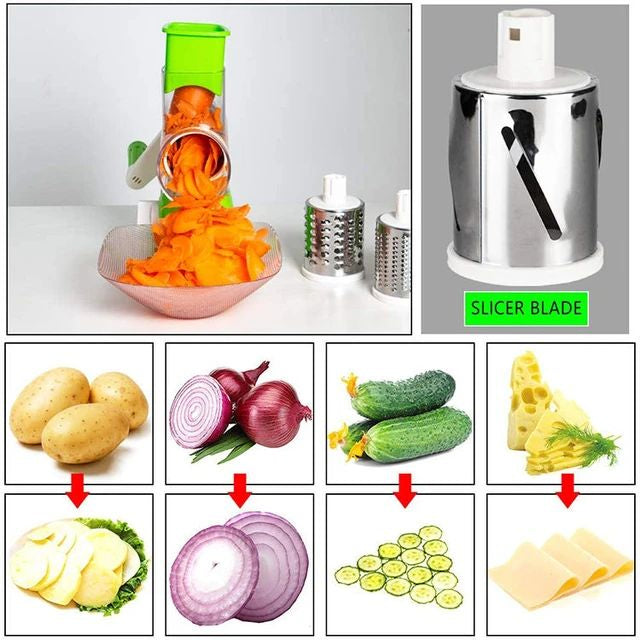 Multifunctional Roller Vegetable Cutter