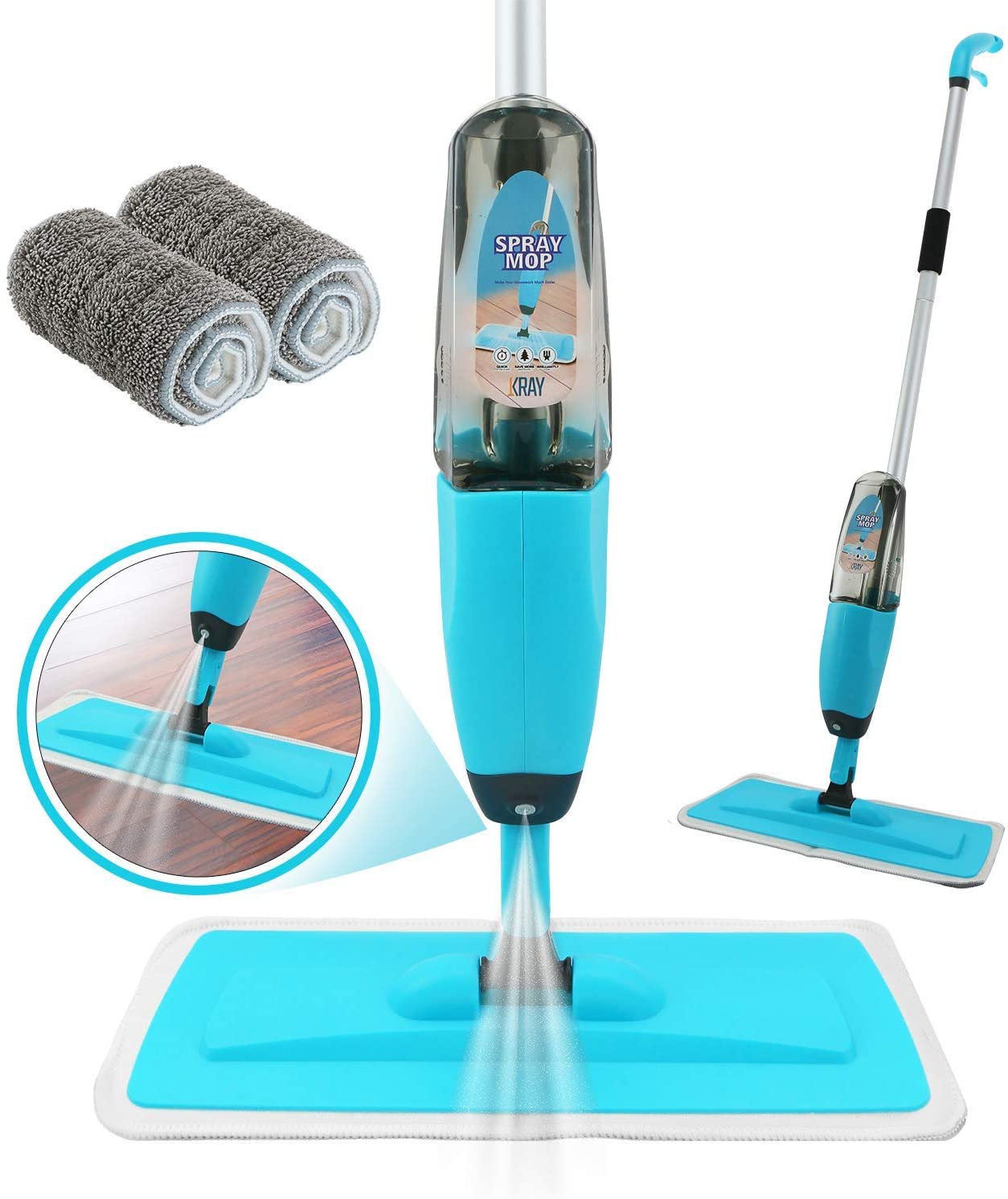 Magic Spray Mop with Extendable Handle | Microfiber Mop For Floor