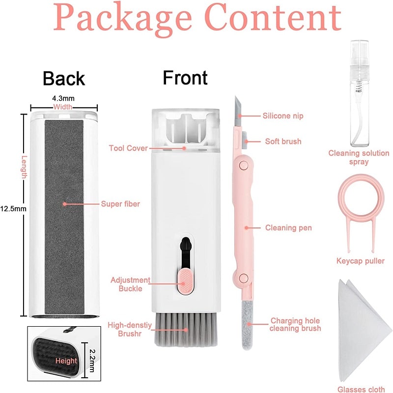 7 in 1 keyboard cleaning kit